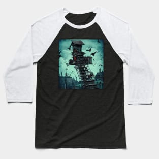 city ​​of crows and house Baseball T-Shirt